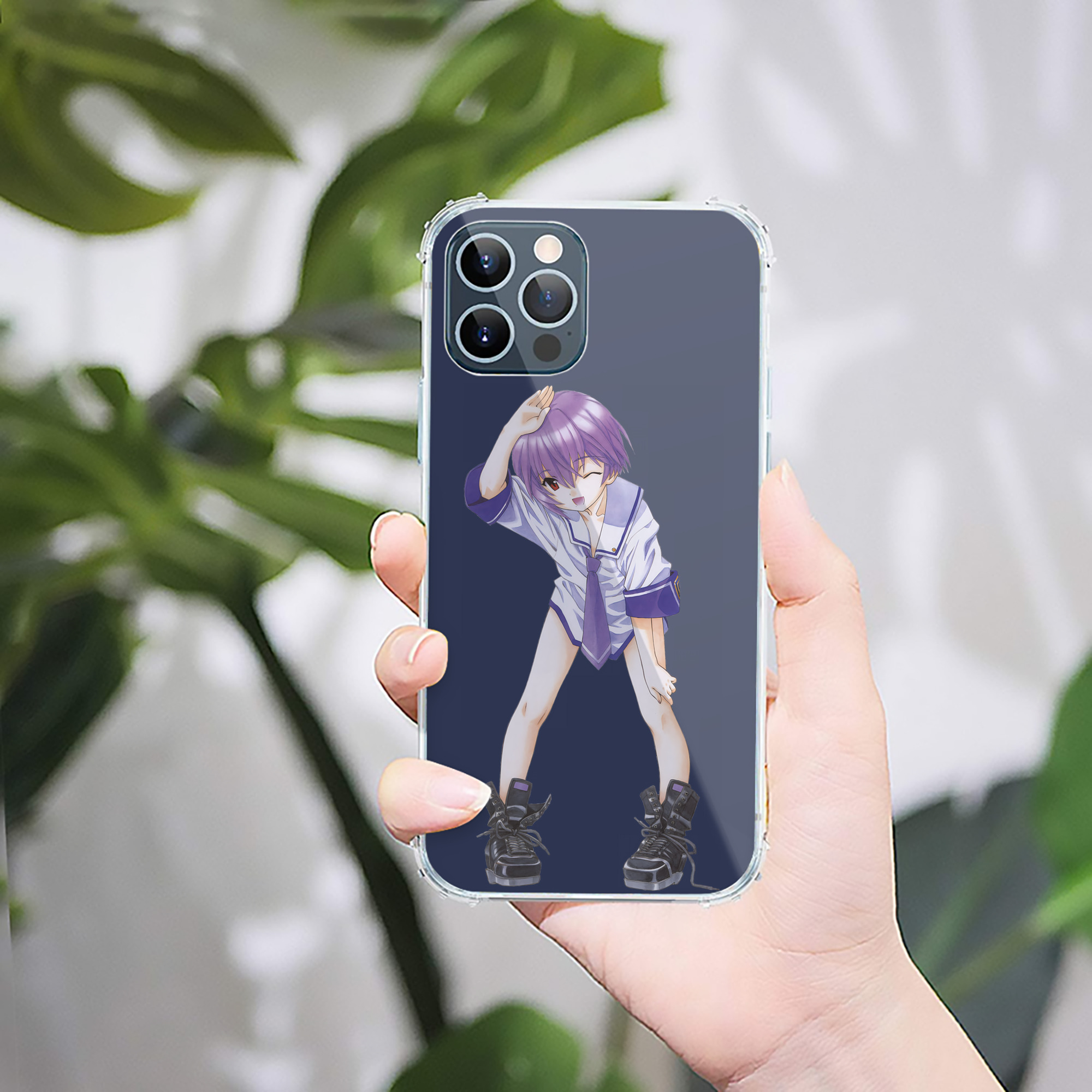（画像用） EVA 新世紀エヴァンゲリオン 【iPhone 12シリーズ対応】透明スマホケース（クリアソフトケース）